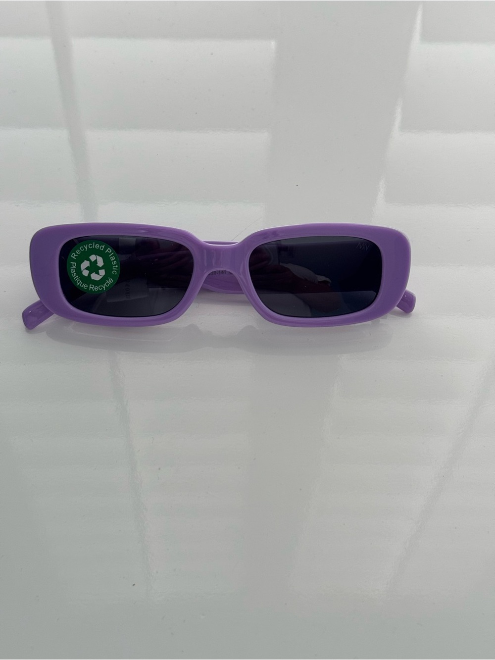 Matt & Nat Lilac Rectangle Sunglasses